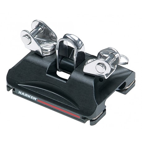22mm CB Traveler - low-load / pivoting shackle / control tangs