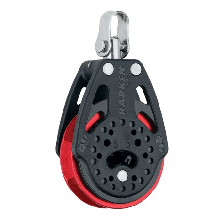 RATCHET 57mm RED single/swivel