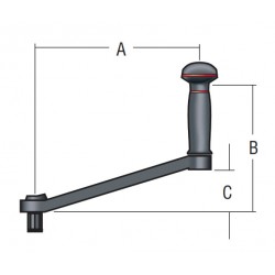 SpeedGrip seguro/bronce cromado 203mm