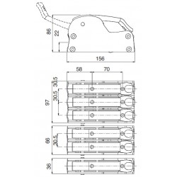 XCS triple 6-10 blanco