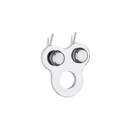 Small split backstay plate for 304 - 38mm Small split backstay plate for 304 - 38mm